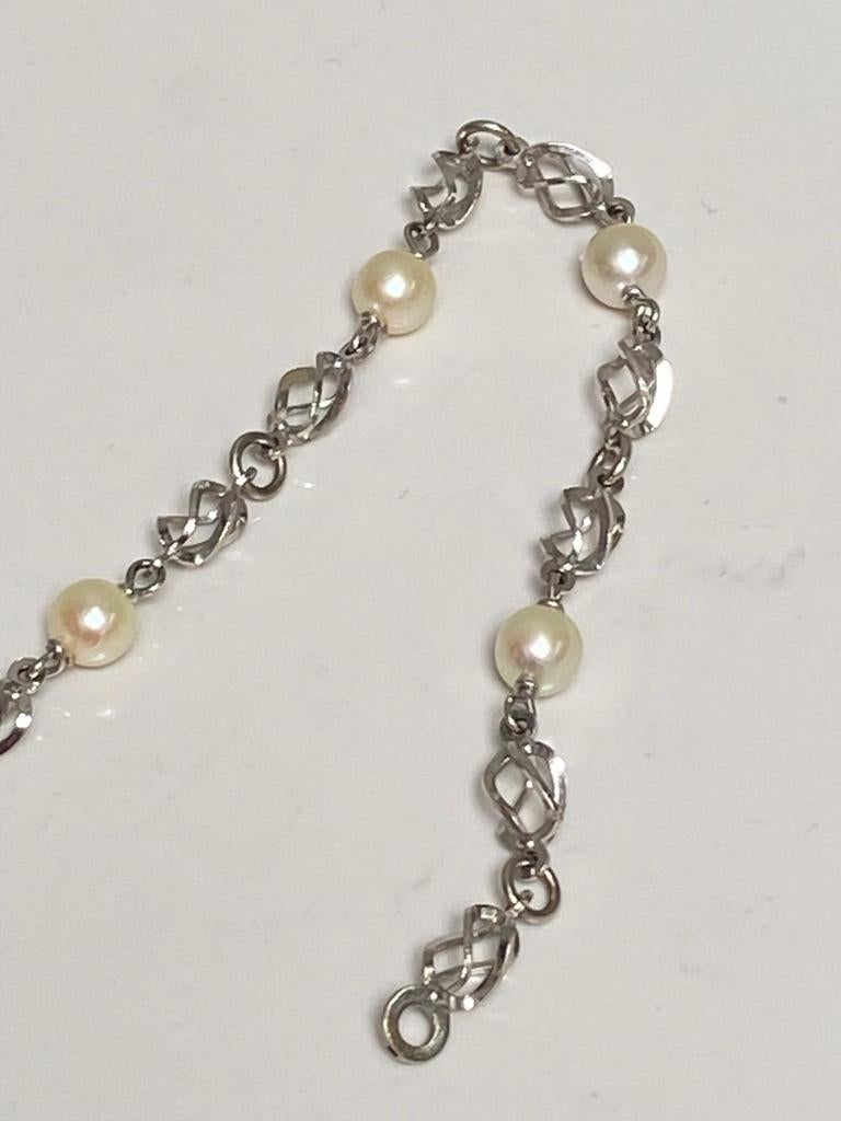 Wit gouden armband 5.9 gram 750, Sieraden, Tassen en Uiterlijk, Antieke sieraden, Verzenden, Goud, Armband