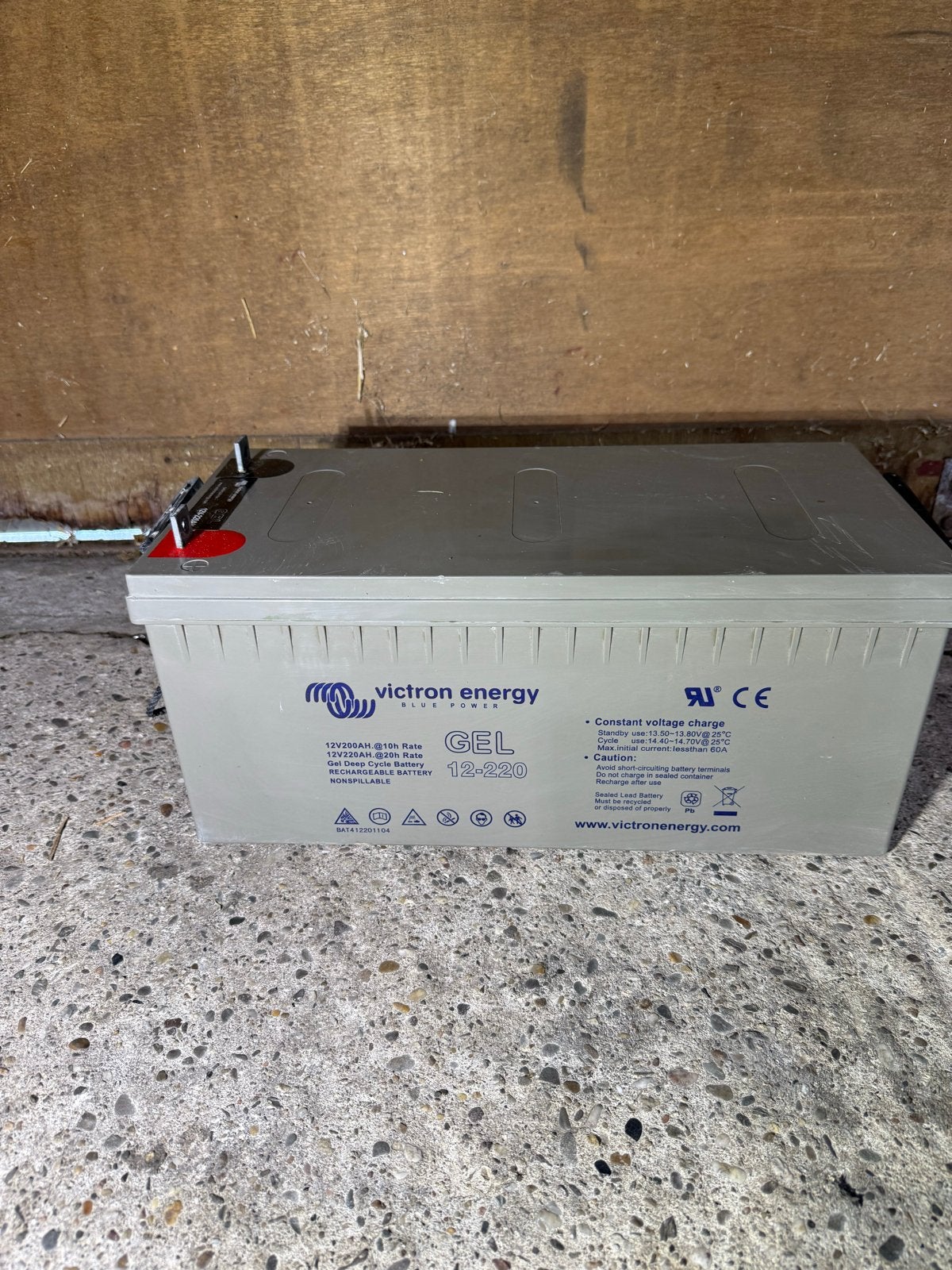 Victron Gel Accu 12V 220Ah, .., .., Gebruikt, Victron