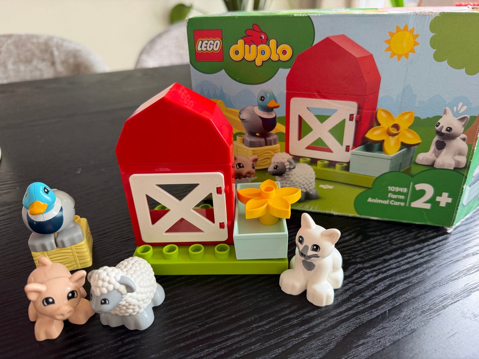 LEGO Duplo 10949 Boerderijdierenverzorging, Ophalen, Zo goed als nieuw