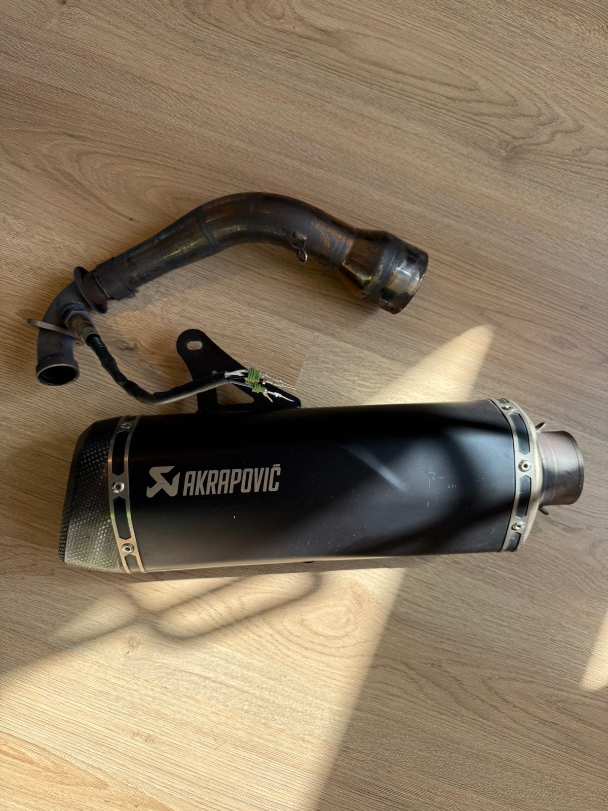 akrapovic uitlaat vespa gts 300 hpe, Ophalen of Verzenden, Gebruikt