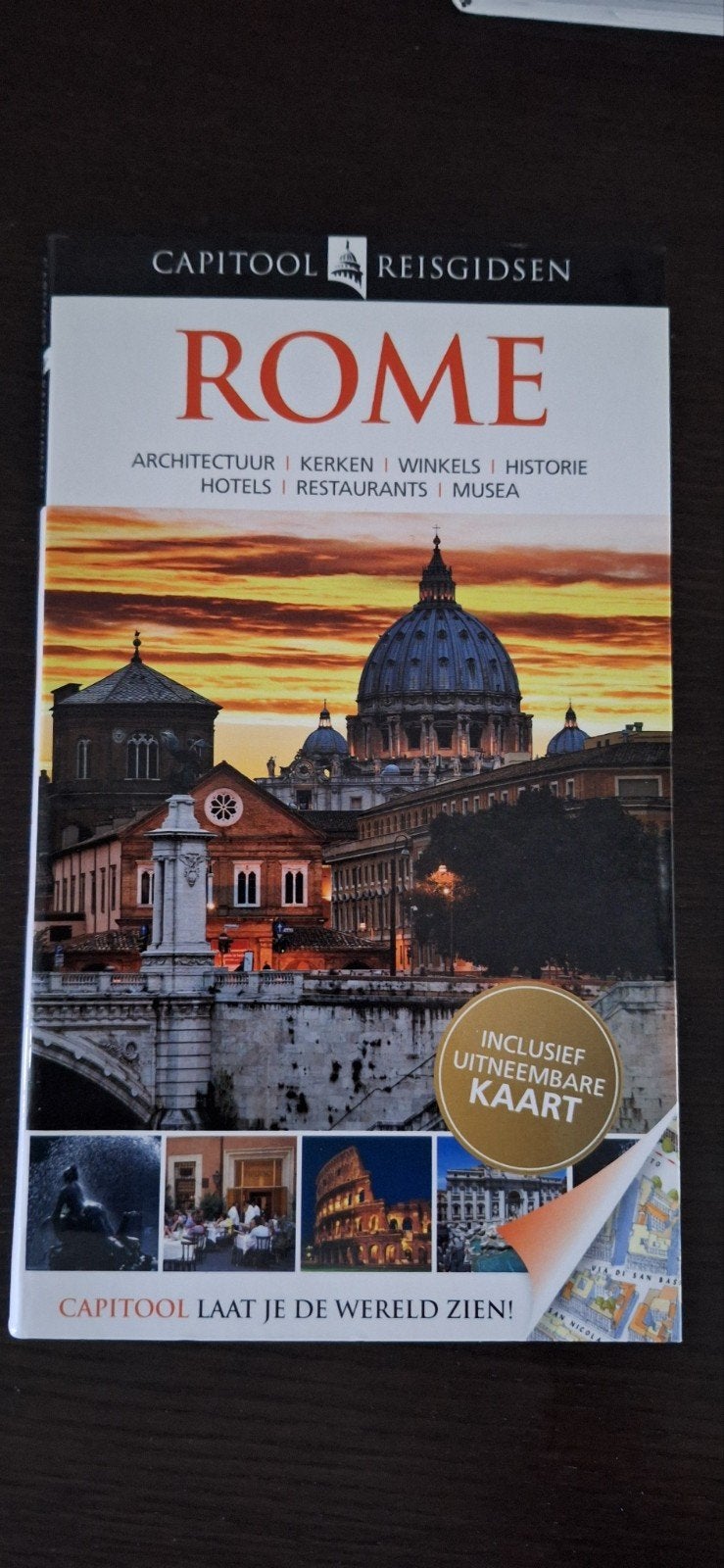 Capitool Reisgids - Rome, Capitool, Europa, Ophalen of Verzenden, Zo goed als nieuw