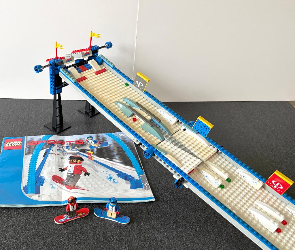Lego Sports no. 3538: Snowboard Boarder Cross Race, Kinderen en Baby's, Speelgoed | Duplo en Lego, Gebruikt, Lego, Complete set