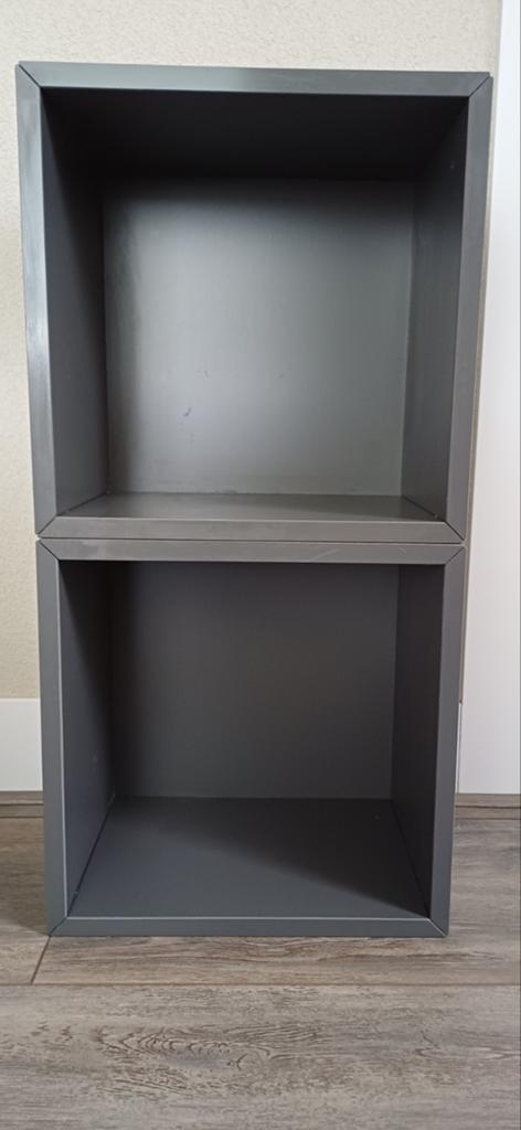 IKEA EKET Kastje Grijs - Modulair Opbergsysteem, Huis en Inrichting, Kasten | Boekenkasten, Gebruikt, Minder dan 50 cm, Minder dan 100 cm