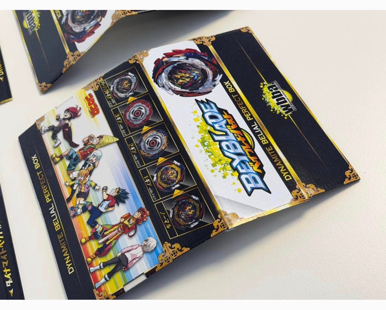 Beyblade Dynamite Belial “Box only” 2x Takara Tomy Corocoro, Verzamelen, Speelgoed, Nieuw, Ophalen of Verzenden, H, H