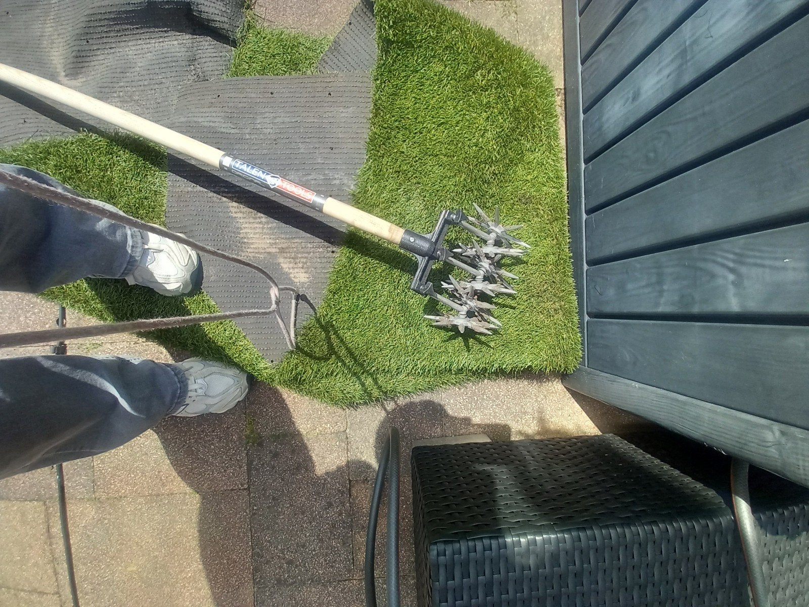 Rolcultivator, Ophalen