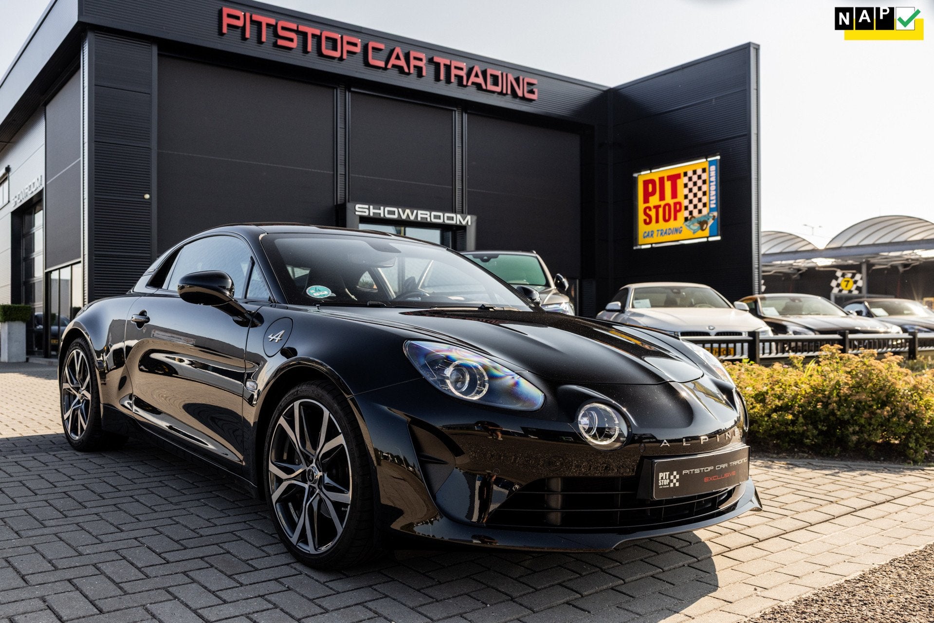 Alpine A110 1.8 Turbo Pure NL Auto, Camera, Lage Km stand, Auto's, Alpine, Automaat, Gebruikt, 4 cilinders, Leder en Stof