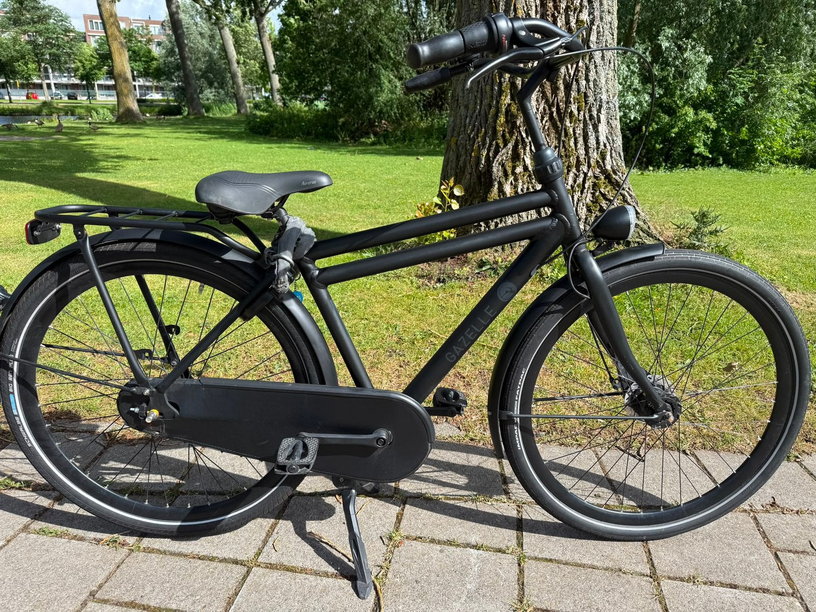 Gazelle Jongens / herenfiets 28inch fr 49cm, Ophalen, Trommelrem, 26 inch of meer, Versnellingen