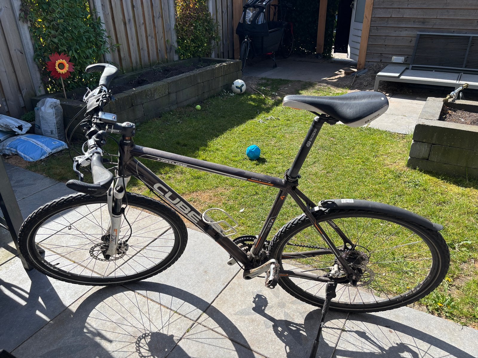 Cube hybride MTB, 26 inch, Zo goed als nieuw, 57 tot 61 cm, Meer dan 20 versnellingen