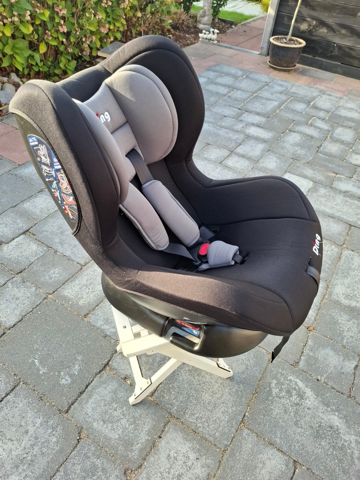Ding Dano autostoeltje 0-18 kg - Zwart, 0 t/m 18 kg, Ophalen, Overige merken, Gebruikt