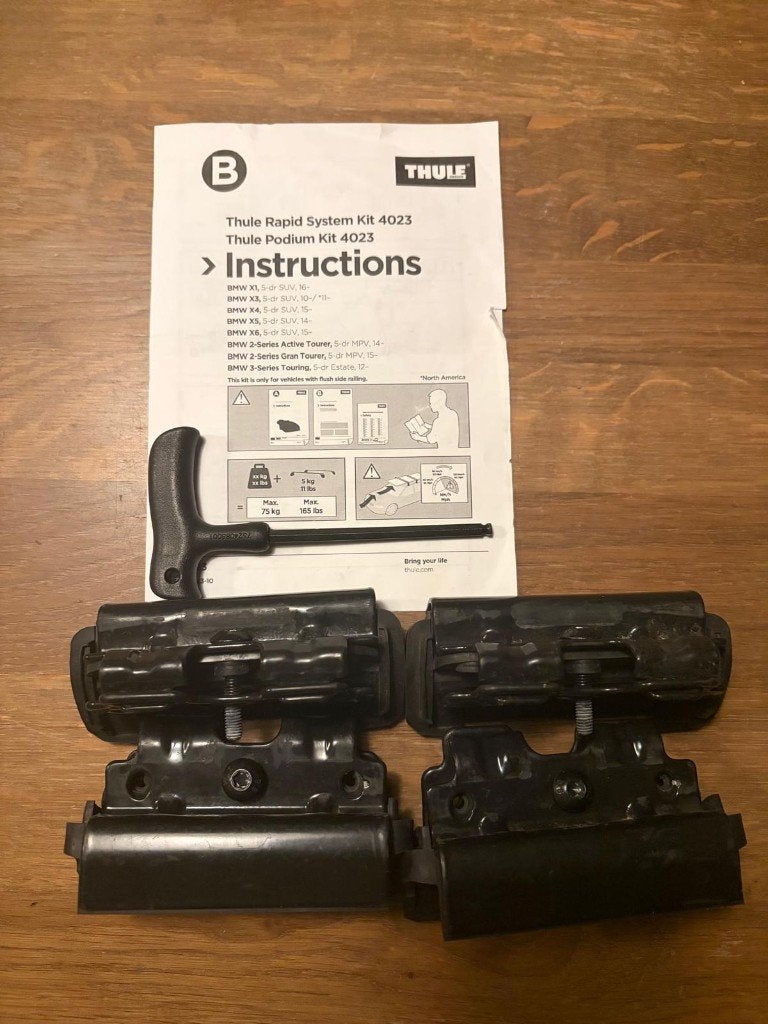 Thule Rapid System Kit 4023, Ophalen of Verzenden, Gebruikt