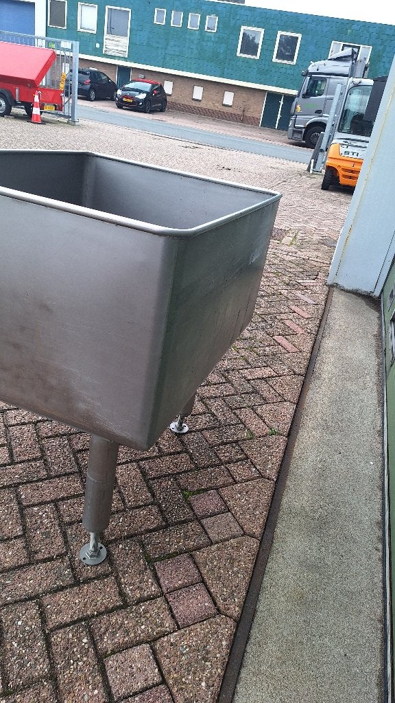 RVS Waterbak Vleesbak Visbak 400 Liter, Ophalen, Gebruikt, RVS, Industriepark 2a 9351PA Leek