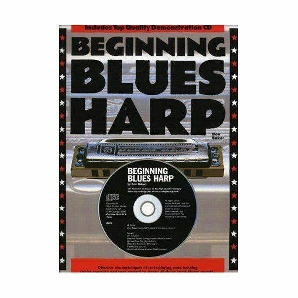mondharmonica: Beginning blues harp + cd, Gebruikt, Mondharmonica, Overige genres, Les of Cursus
