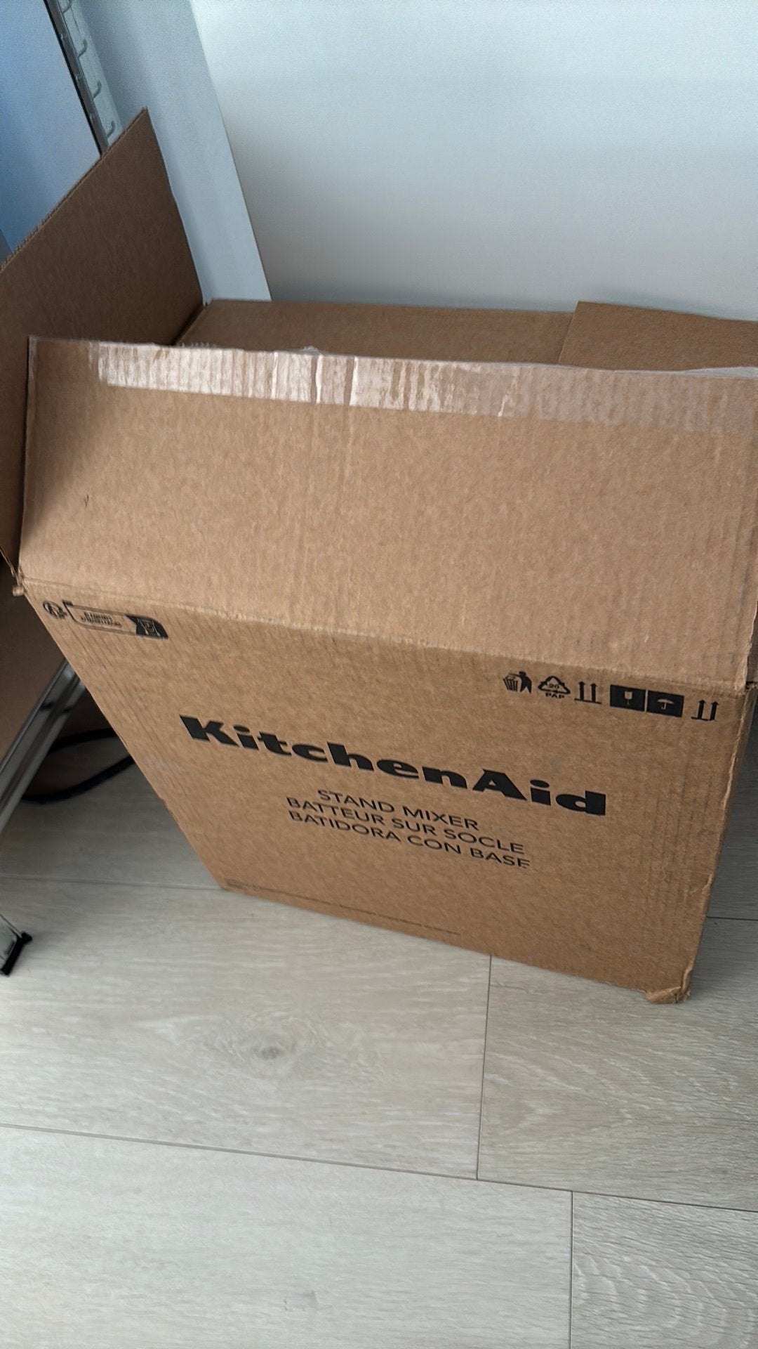 NIEUW IN DOOS: KitchenAid Artisan 4.7L + 5 Jaar Garantie!, 4 liter of meer, Ophalen, Nieuw, 3 snelheden of meer