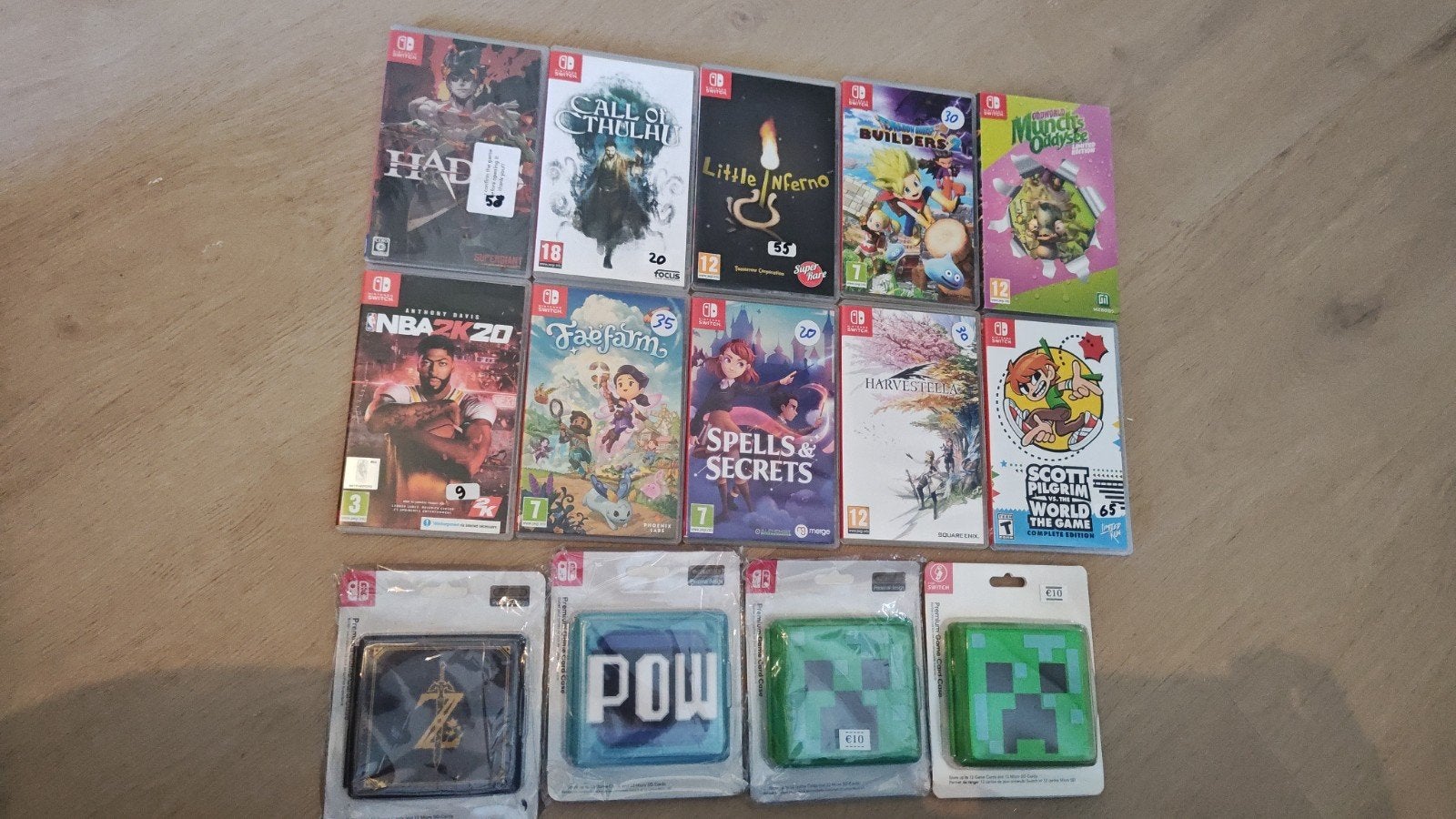 Nintendo Switch spellen en game cases, Ophalen of Verzenden