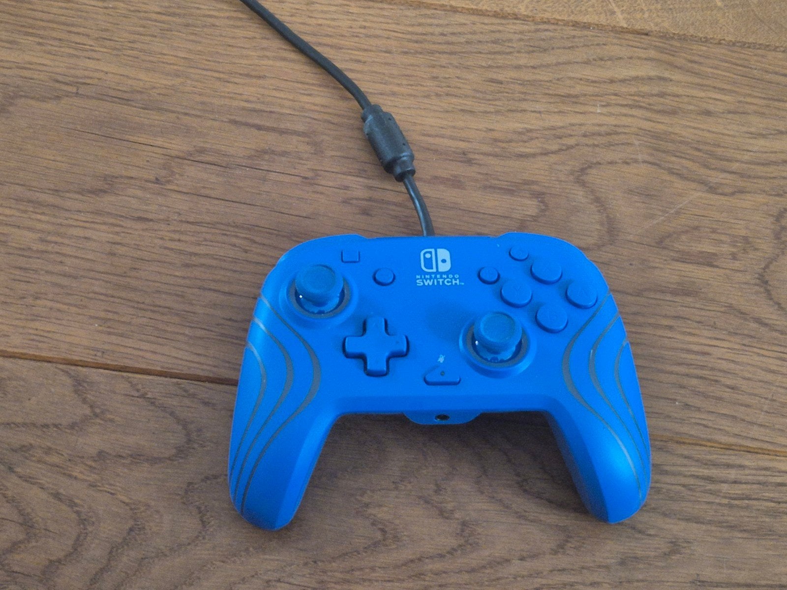 PDP Afterglow Wired Controller voor Nintendo Switch - Blauw, Ophalen of Verzenden, Zo goed als nieuw, Met 1 controller