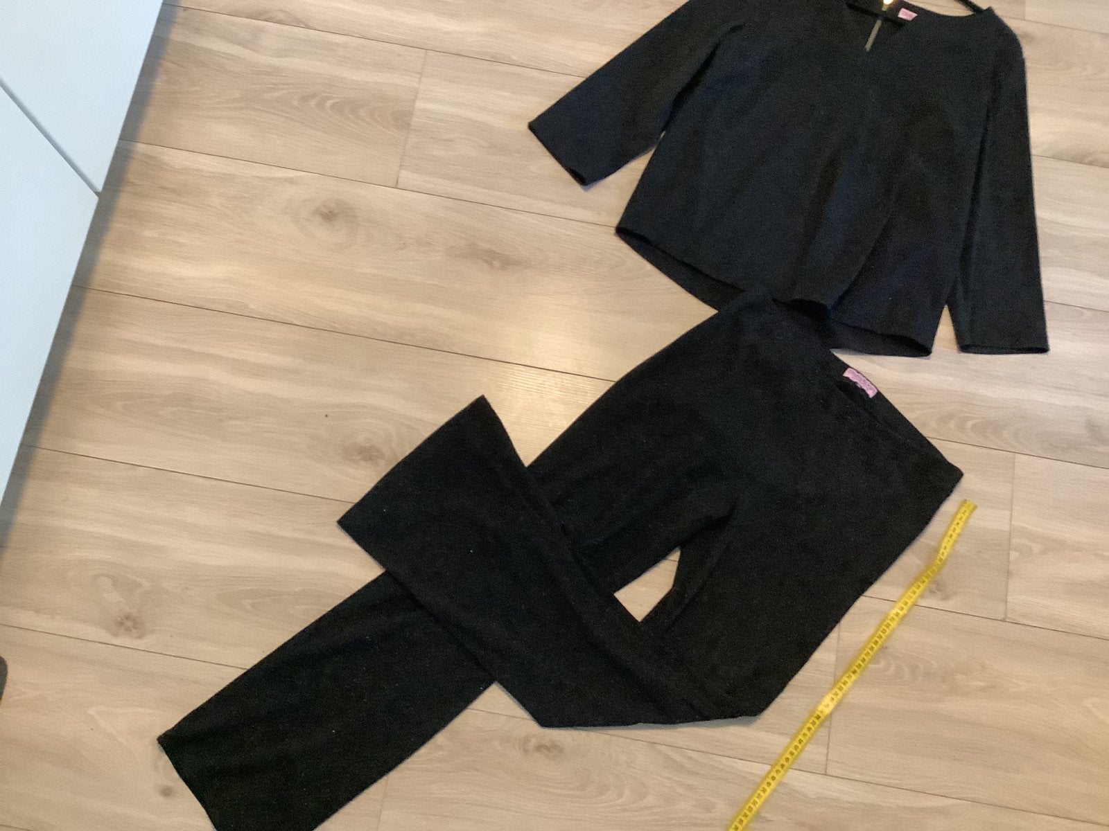 Tessa Koops set zwart met glitter maat L, Ophalen of Verzenden, Zo goed als nieuw, Maat 42/44 (L), Zwart