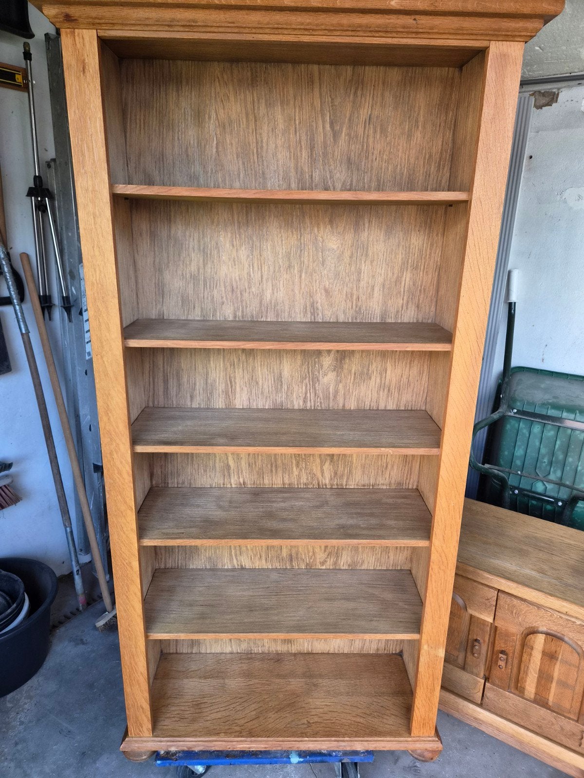 Eiken kast, Ophalen, 150 tot 200 cm, Zo goed als nieuw, 150 tot 200 cm