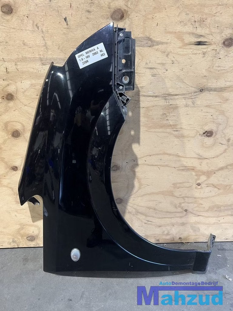 OPEL MERIVA A Zwart Z20R rechts voorscherm 2003-2010, Gebruikt, Opel Automobile GmbH, Ophalen of Verzenden, Kontakt@opel-infoservice.de