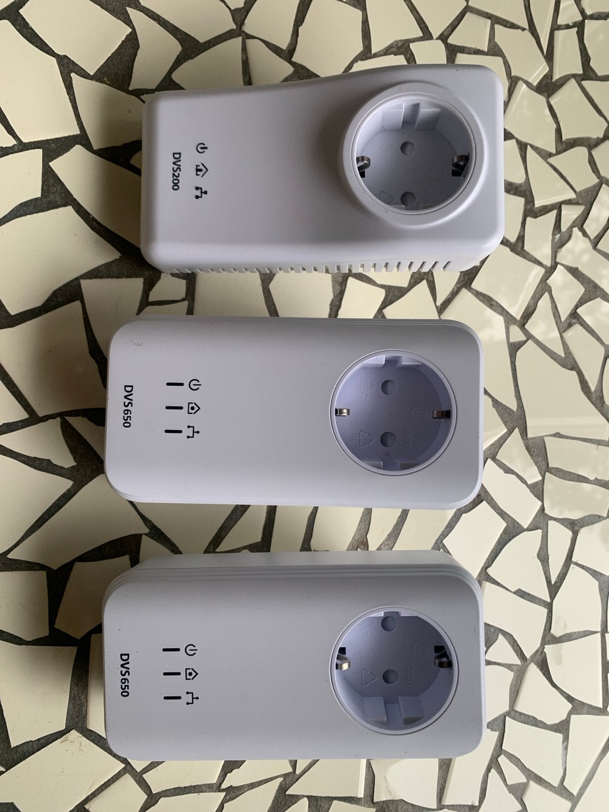 Devolo Powerline Adapters DVS200 & DVS650 (3 stuks), Ophalen of Verzenden, Gebruikt