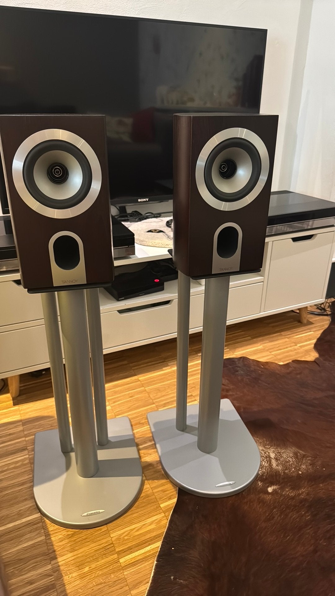 Tannoy DC4 Revolution boekenplank Luidsprekers, Zo goed als nieuw, Basreflex, Boekenplank luidspreker, Ophalen