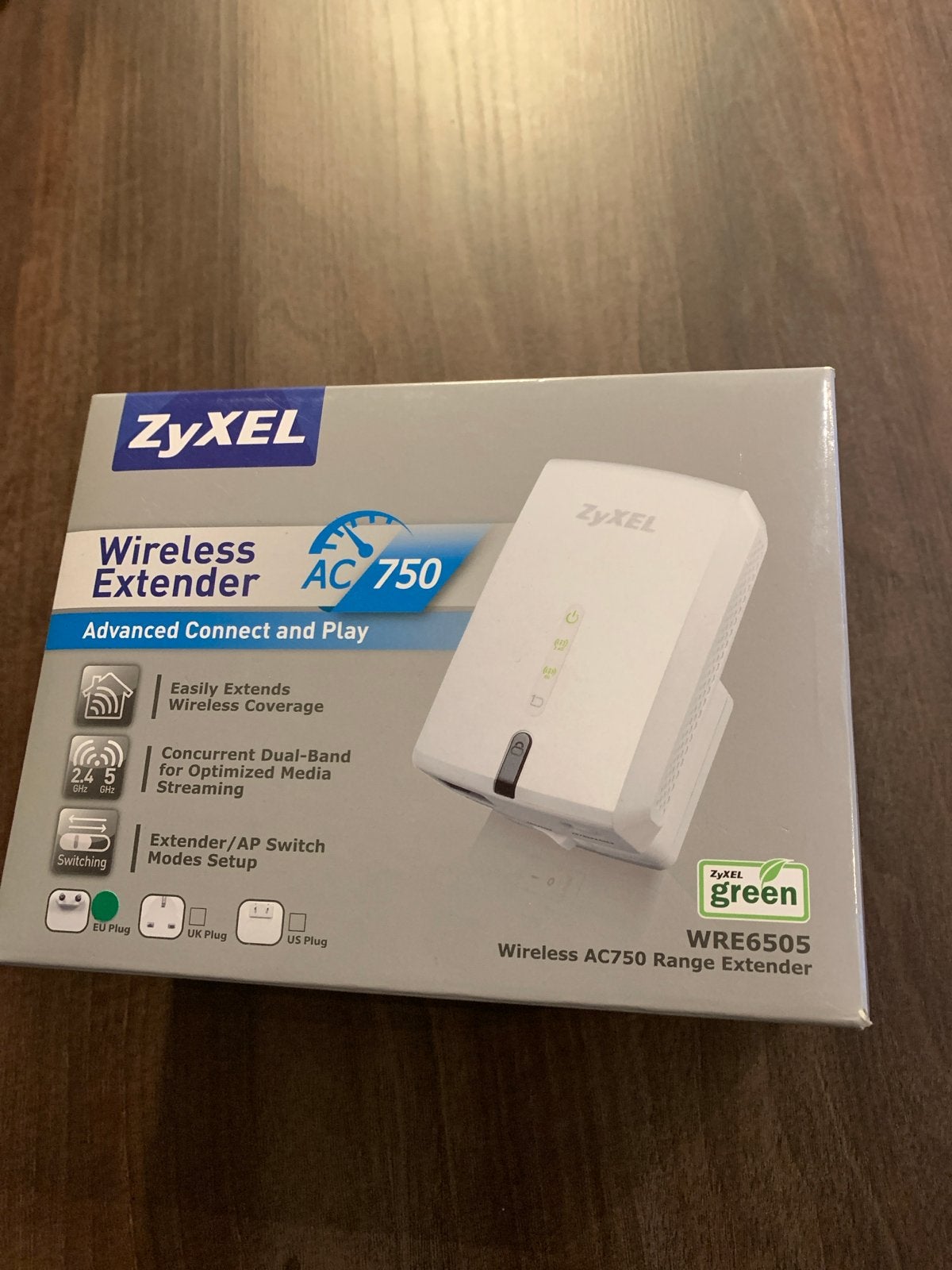 ZyXEL WRE6505 Wireless Extender AC750 Range Extender, Computers en Software, Ophalen, Nieuw
