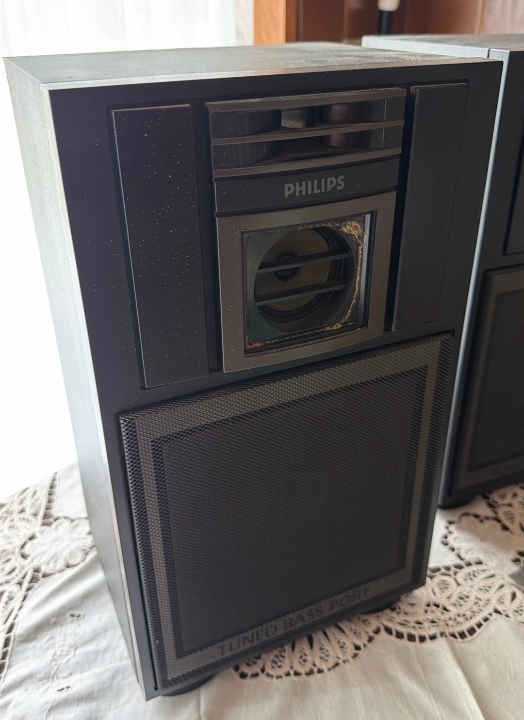 2 x philips Luidsprekers - LSB385, Ophalen, Stereo speakers, Philips, Gebruikt