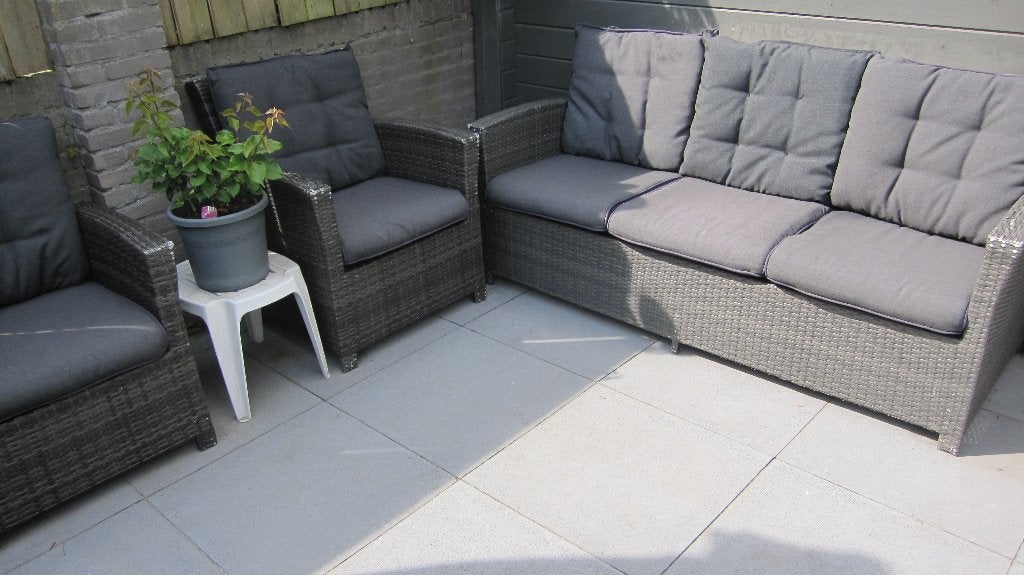 Gratis loungeset, Tuin en Terras, Tuinsets en Loungesets, Ophalen, Gebruikt, Kunststof, Loungeset