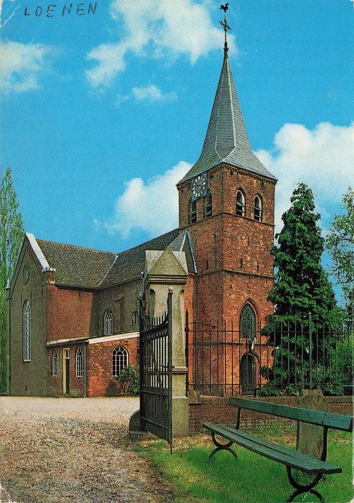 Loenen, Ned. Herv. kerk, Ophalen of Verzenden, 1960 tot 1980, Gelopen, Gelderland
