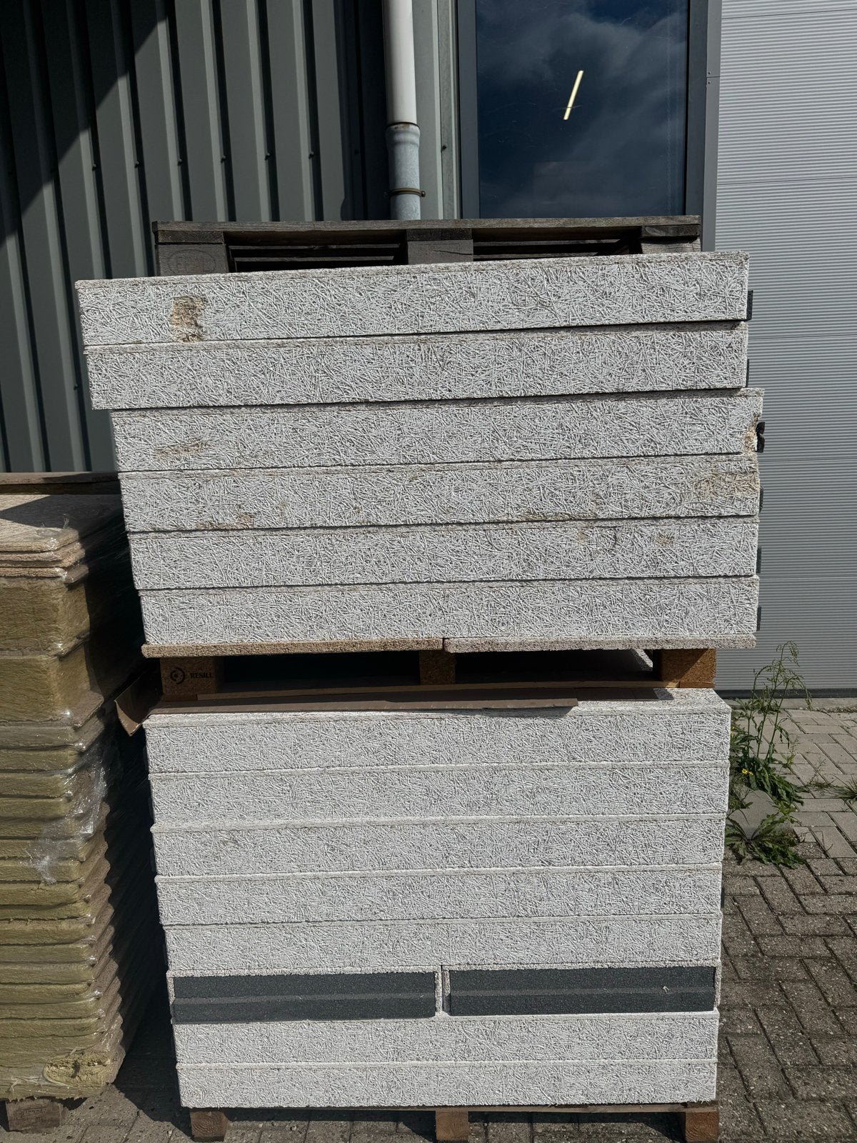 EPS+ isolatieplaten 100mm met houtwolcement 15mm wit, Ophalen, Gebruikt, 15 m² of meer, Muurisolatie