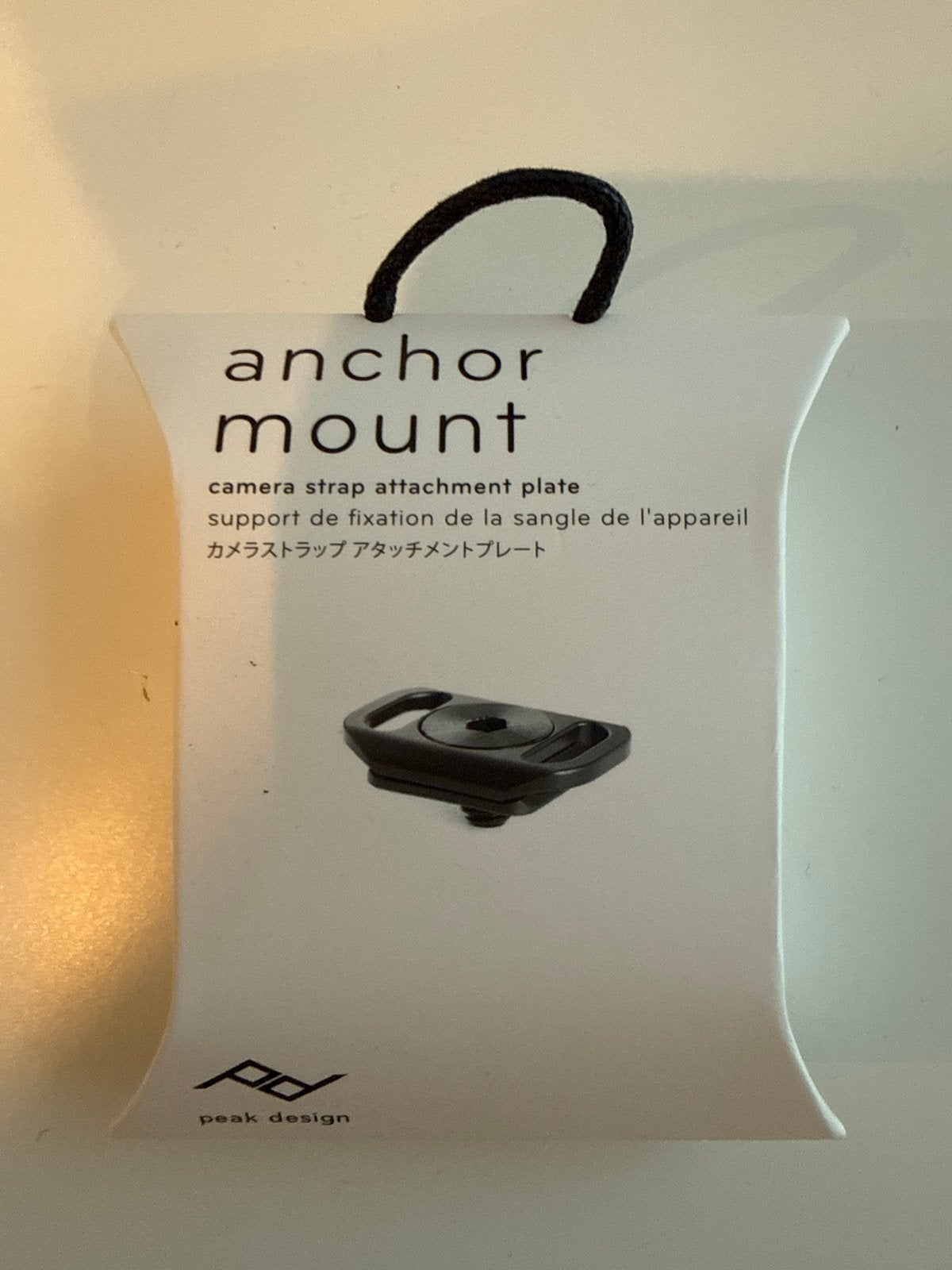 Peak Design Anchor Mount Camera Strap Attachment Plate Nieuw, Overige merken, Overige typen, Ophalen of Verzenden, Nieuw