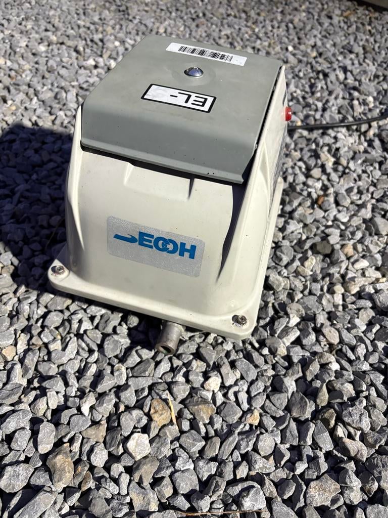 Secoh EL-S-100 luchtpomp, Ophalen of Verzenden, Gebruikt, Overige typen