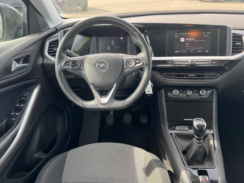 Opel Grandland 1.2 Turbo | Business Edition | Carplay | Came, Gebruikt, Euro 6, 1199 cc, Zwart