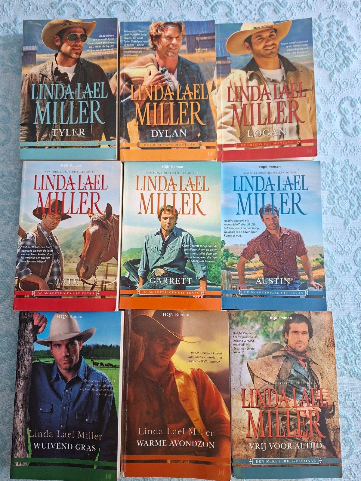 9 x boeken Linda Lael Miller, Boeken, Ophalen of Verzenden