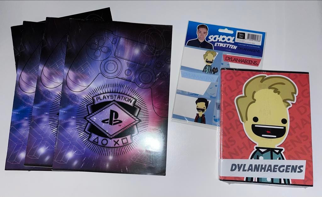 Schoolschriften van Dylan Haegen & Sony Playstation, Ophalen of Verzenden, Nieuw