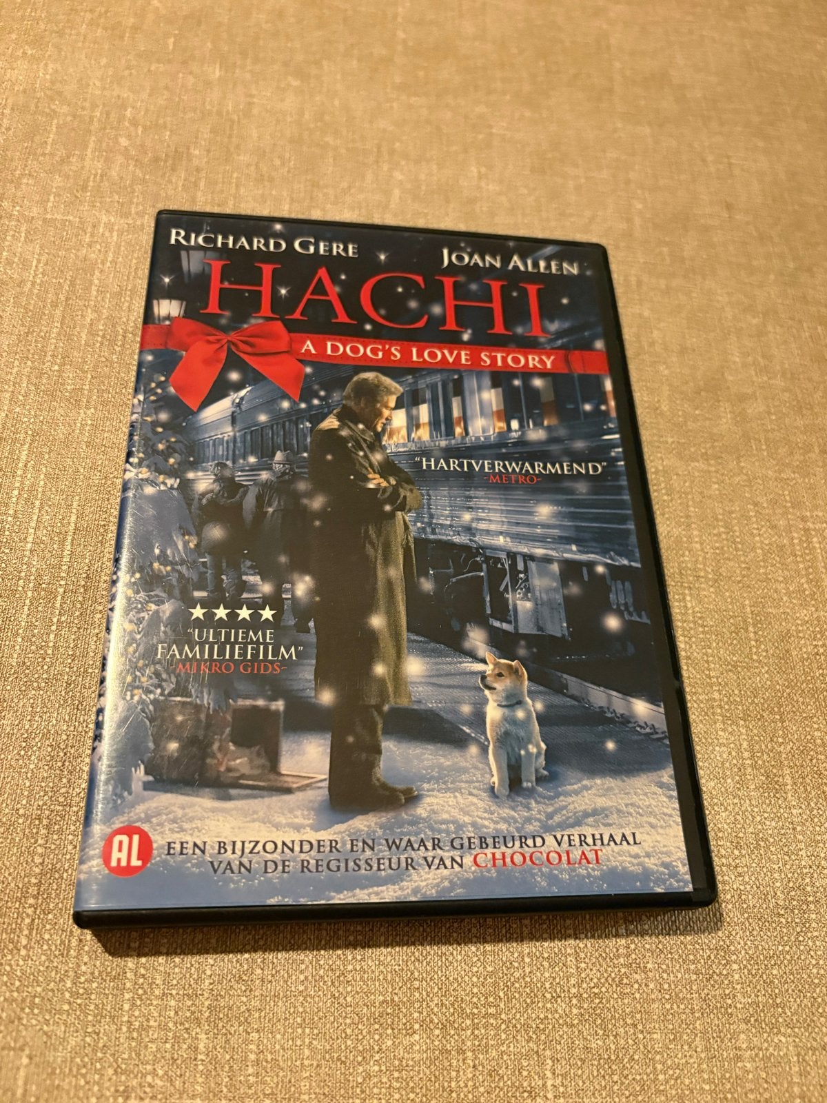 Hachi: A Dog's Love Story - DVD (Richard Gere), Engels, Alle leeftijden, Nederlands, Ophalen of Verzenden