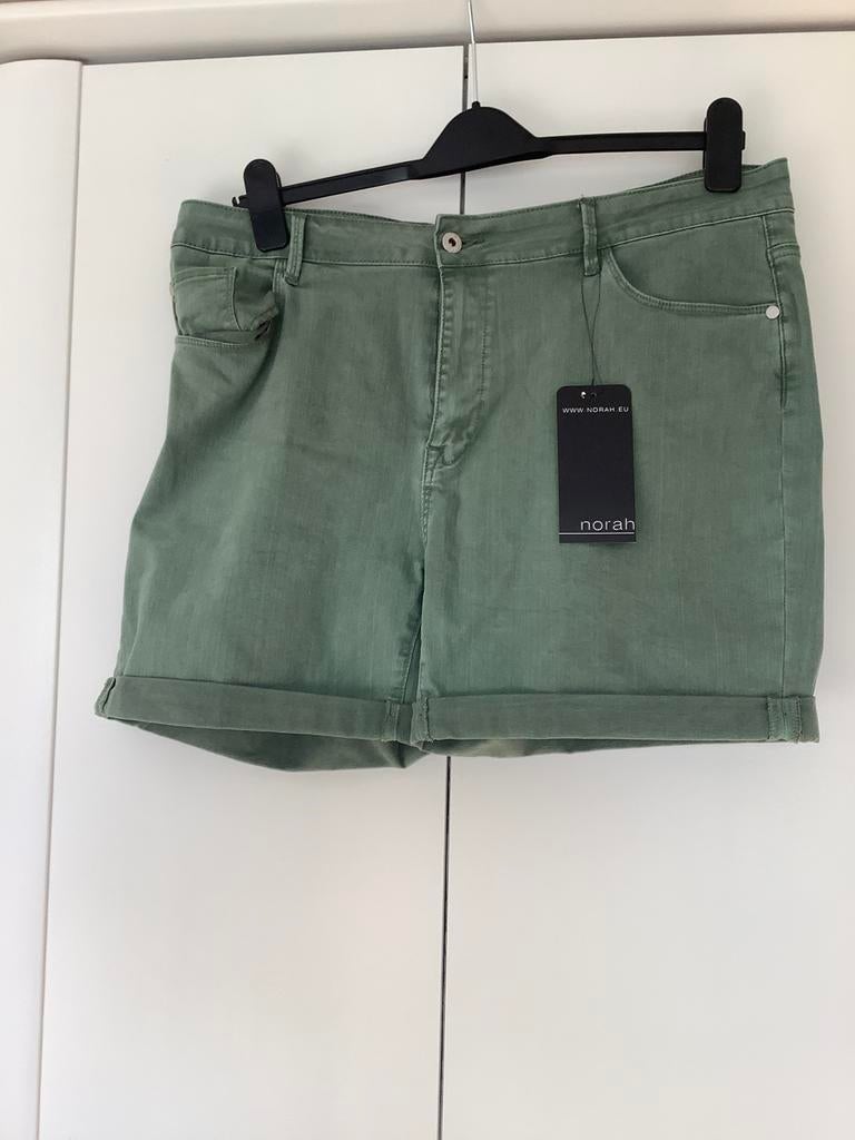 Leuke korte broek maat 46, Ophalen of Verzenden, Nieuw, Groen, Broek of Spijkerbroek