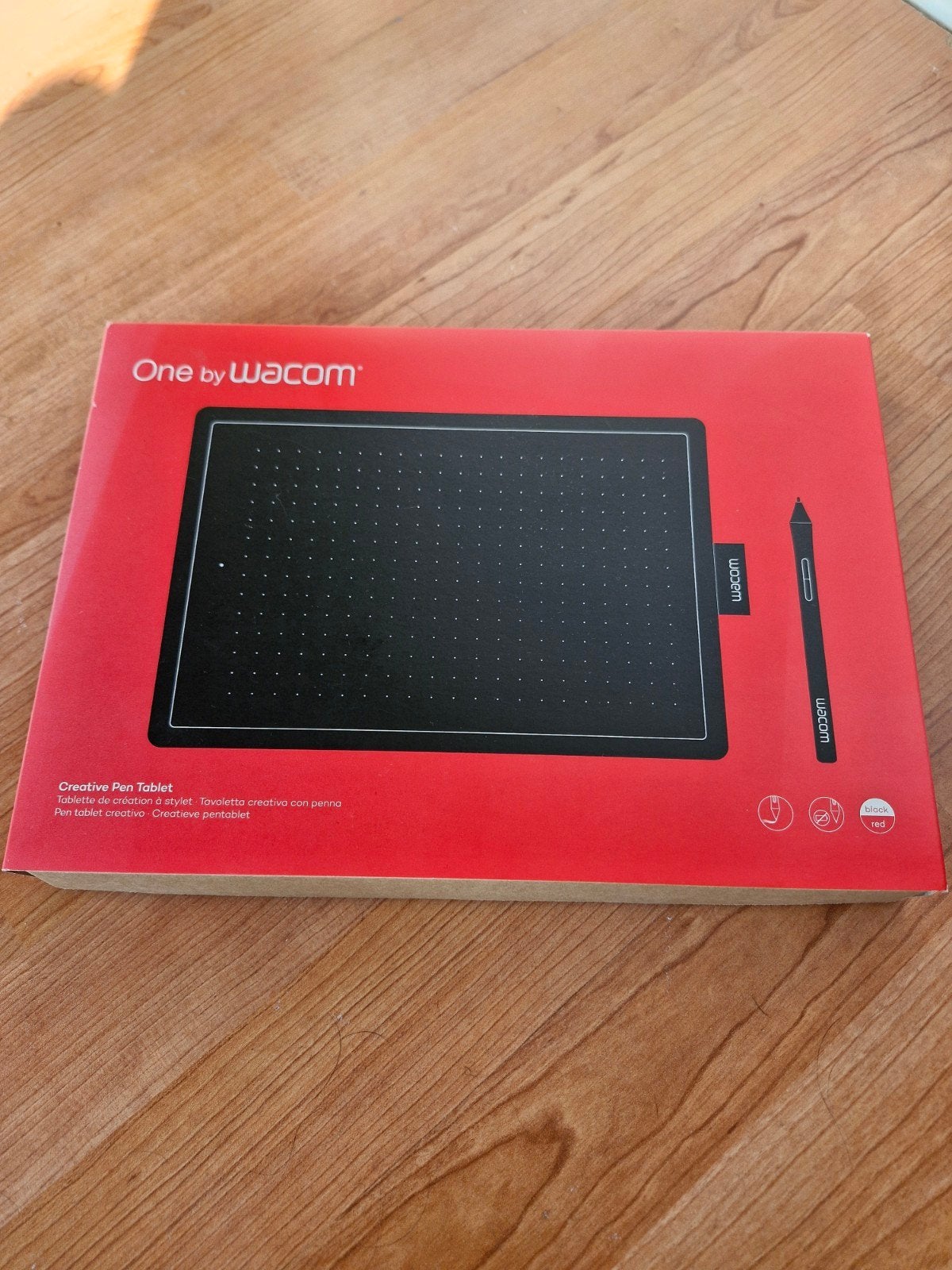 One by Wacom Creative Pen Tablet, Computers en Software, Ophalen of Verzenden, Zo goed als nieuw, Bedraad, Wacom