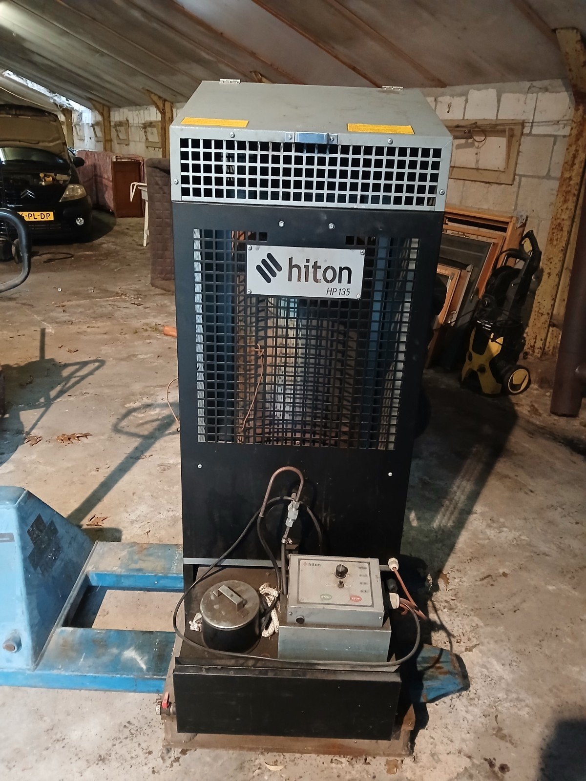 Hilton olie kachel, Doe-het-zelf en Verbouw, Ophalen, Kachel, Minder dan 60 cm, Zo goed als nieuw