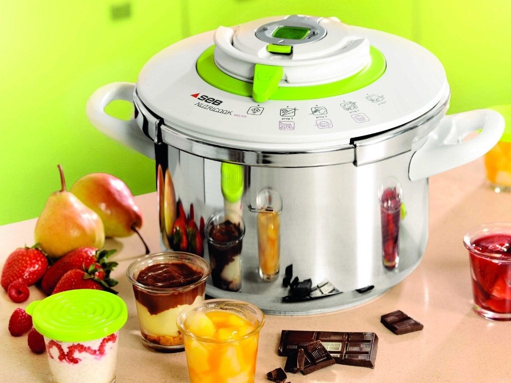Seb NutriCook Snelkoker P42214 NIEUW, Ophalen of Verzenden, Nieuw, Rvs