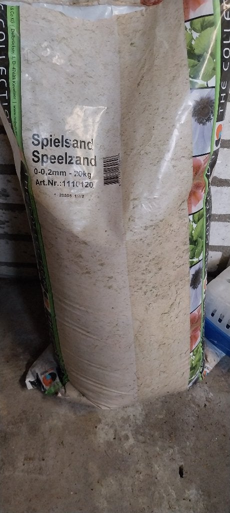 Speelzand 0-0,2mm - 20kg, Ophalen, Gebruikt