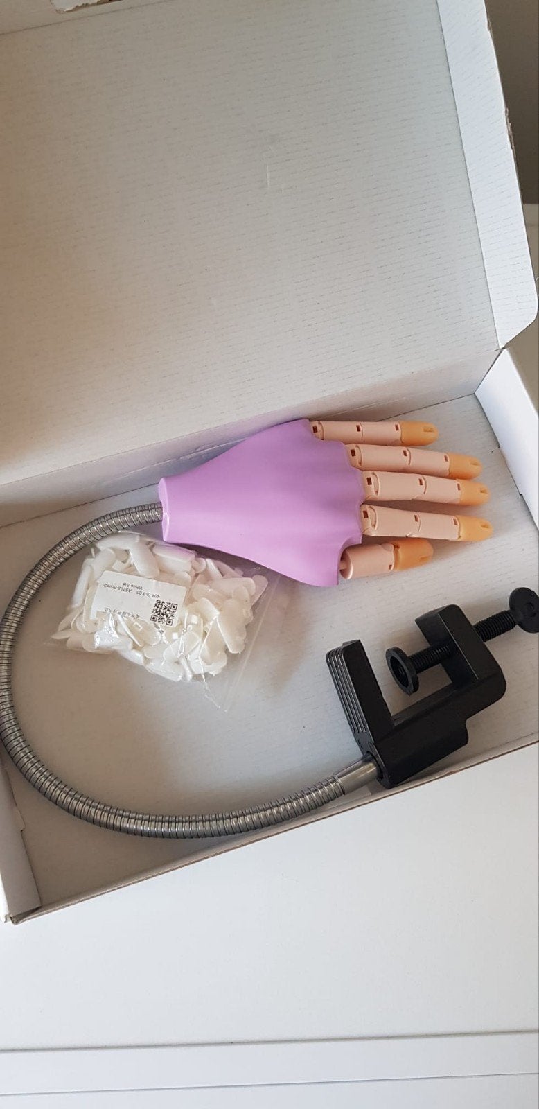 Nagel oefenhand zgan, Sieraden, Tassen en Uiterlijk, Uiterlijk | Cosmetica en Make-up, Ophalen of Verzenden, Zo goed als nieuw