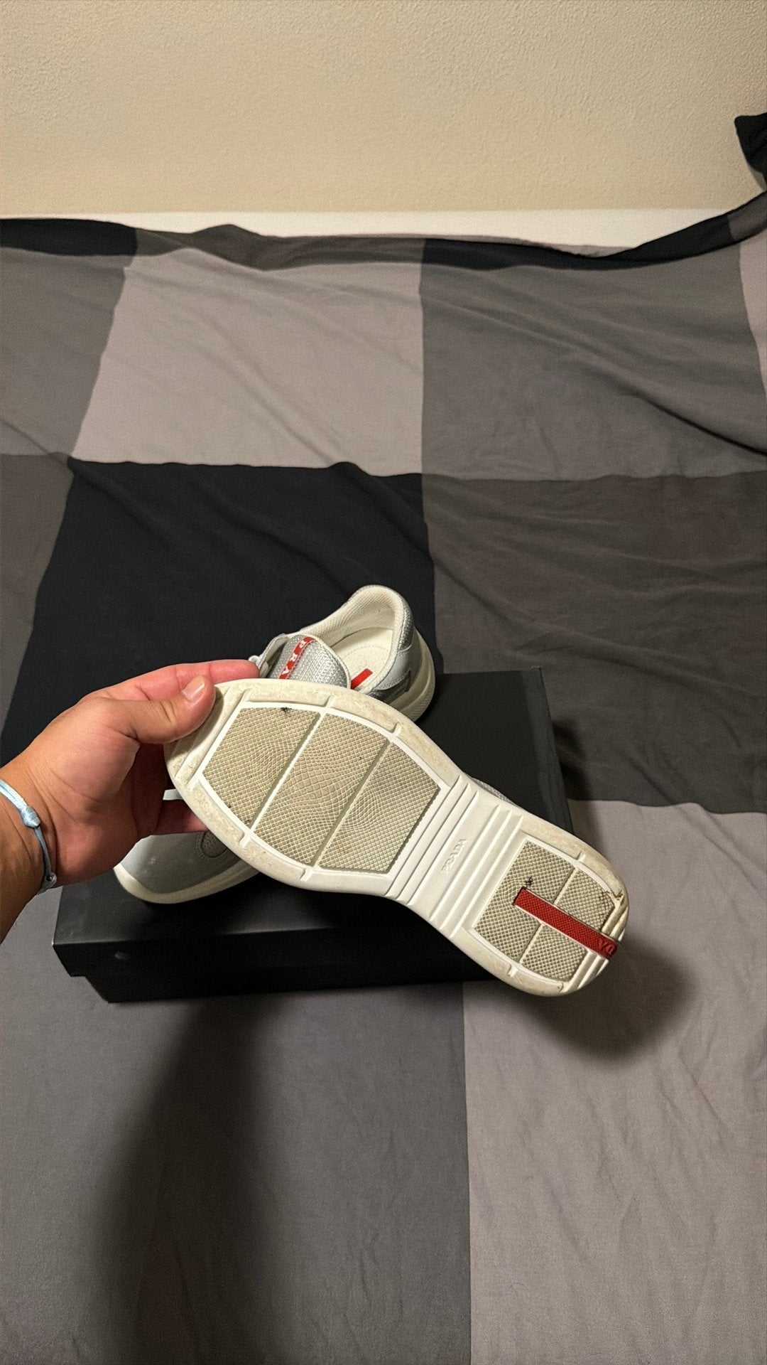 Prada American cups maat 40, Ophalen of Verzenden, Zo goed als nieuw, Schoenen