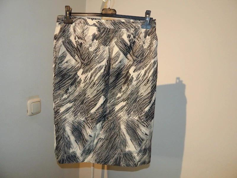 Celine vintage rok wol cashmere in motief kwaliteit F40, Kleding | Dames, Maat 38/40 (M), Overige kleuren, Verzenden, Celine