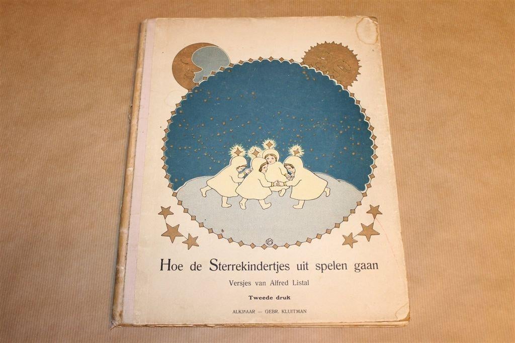 Het Sterrekindertjes Prentenboek — Antieke Uitgave [1915], Ophalen of Verzenden, Gelezen