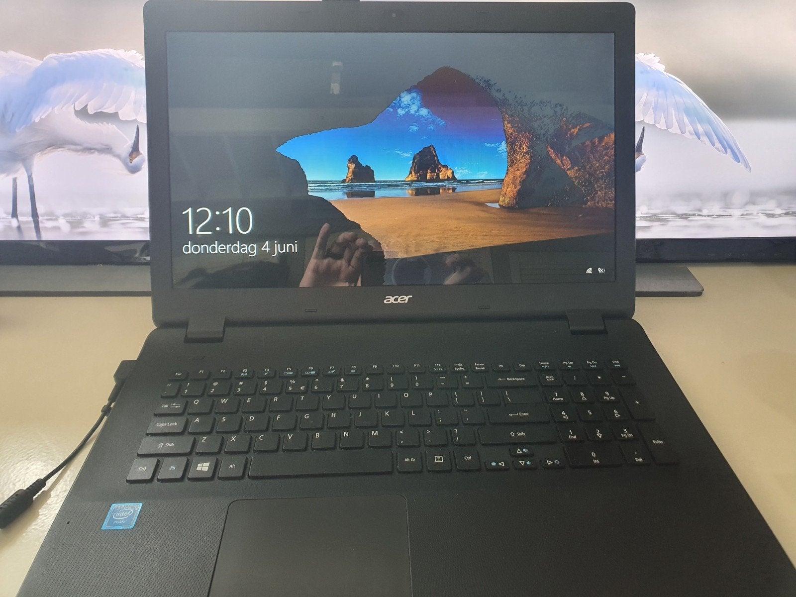 Acer Laptop 19", Ophalen, Gebruikt, HDD, Qwerty
