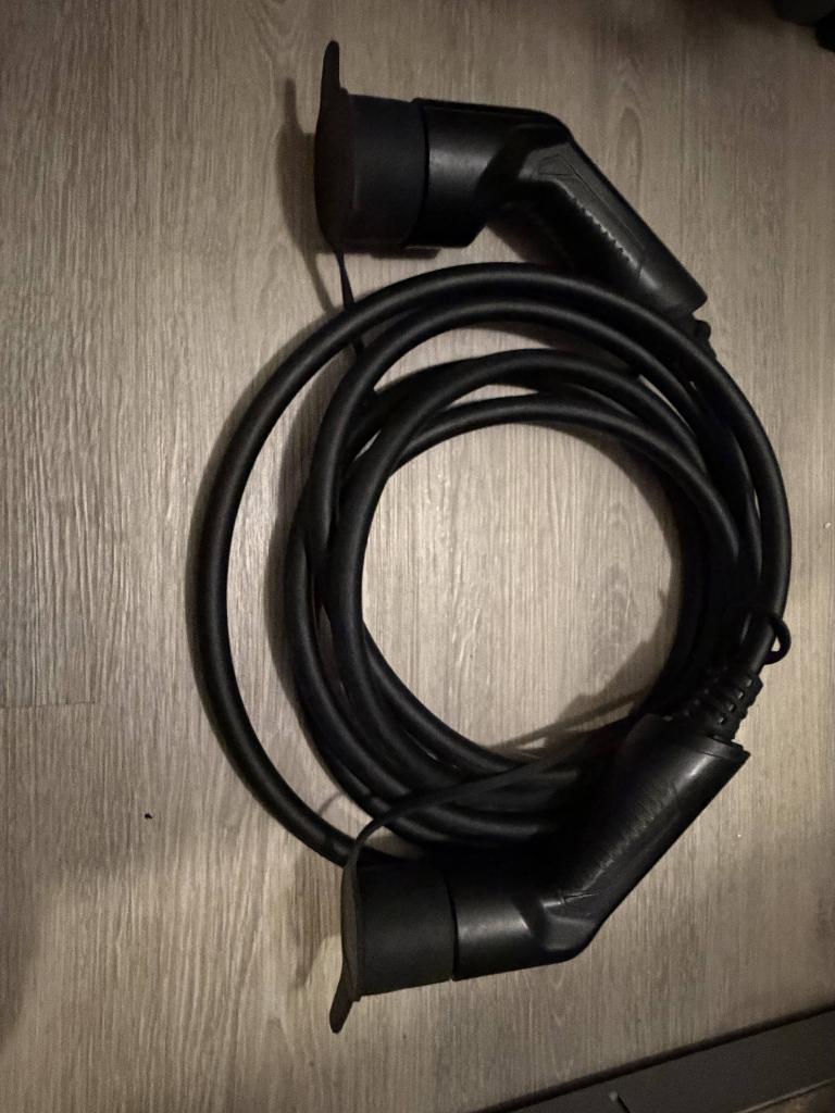 Green Cell GC type 2 oplaadkabel voor EV elektrische 16 A 5m, Ophalen, Gebruikt