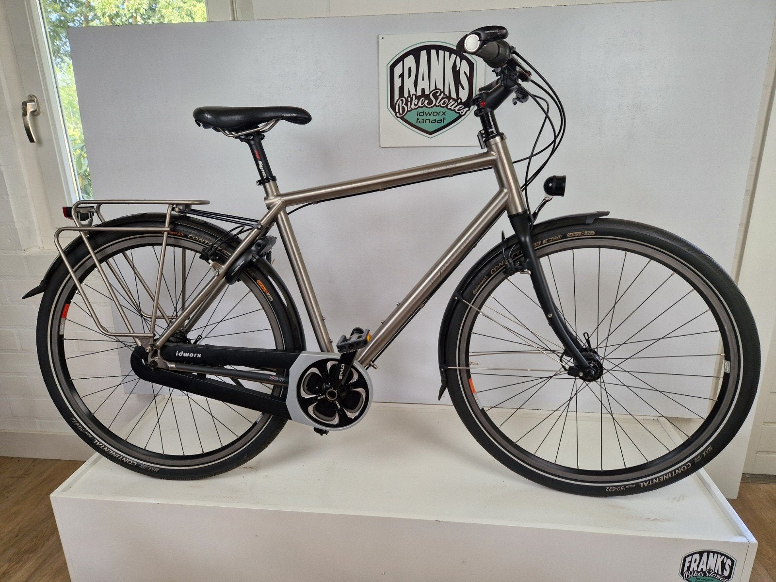 Idworx easy rohler Ti titanium 56 rohloff 14, Fietsen en Brommers, 53 tot 57 cm, Ophalen, Nieuw, Overige merken
