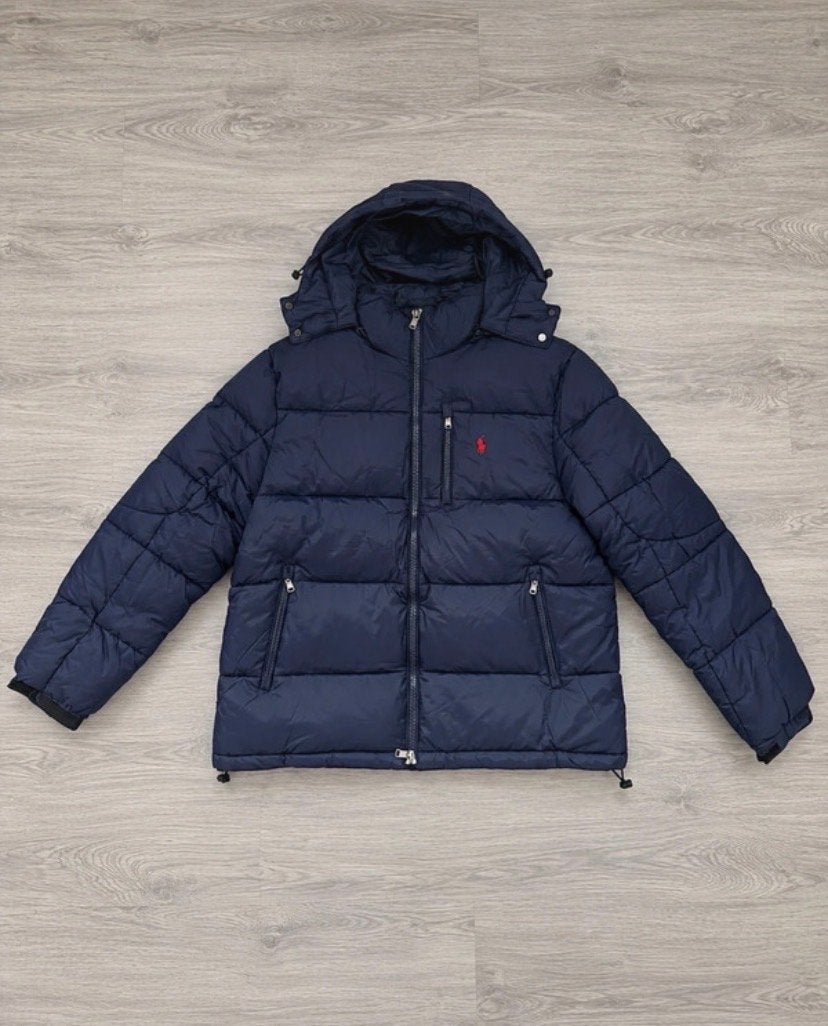 Polo Ralph Lauren donsjack, maat S, met prijskaartjes, Ophalen of Verzenden, Nieuw, Maat 46 (S) of kleiner, Blauw