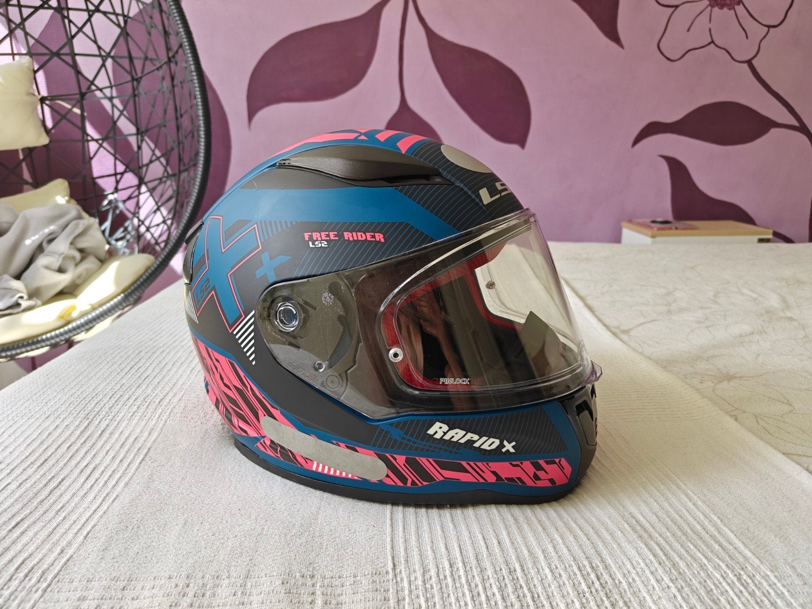 LS2 FF353 Rapid Xtreet motor helm, Overige merken, M, Kinderen, Ophalen of Verzenden