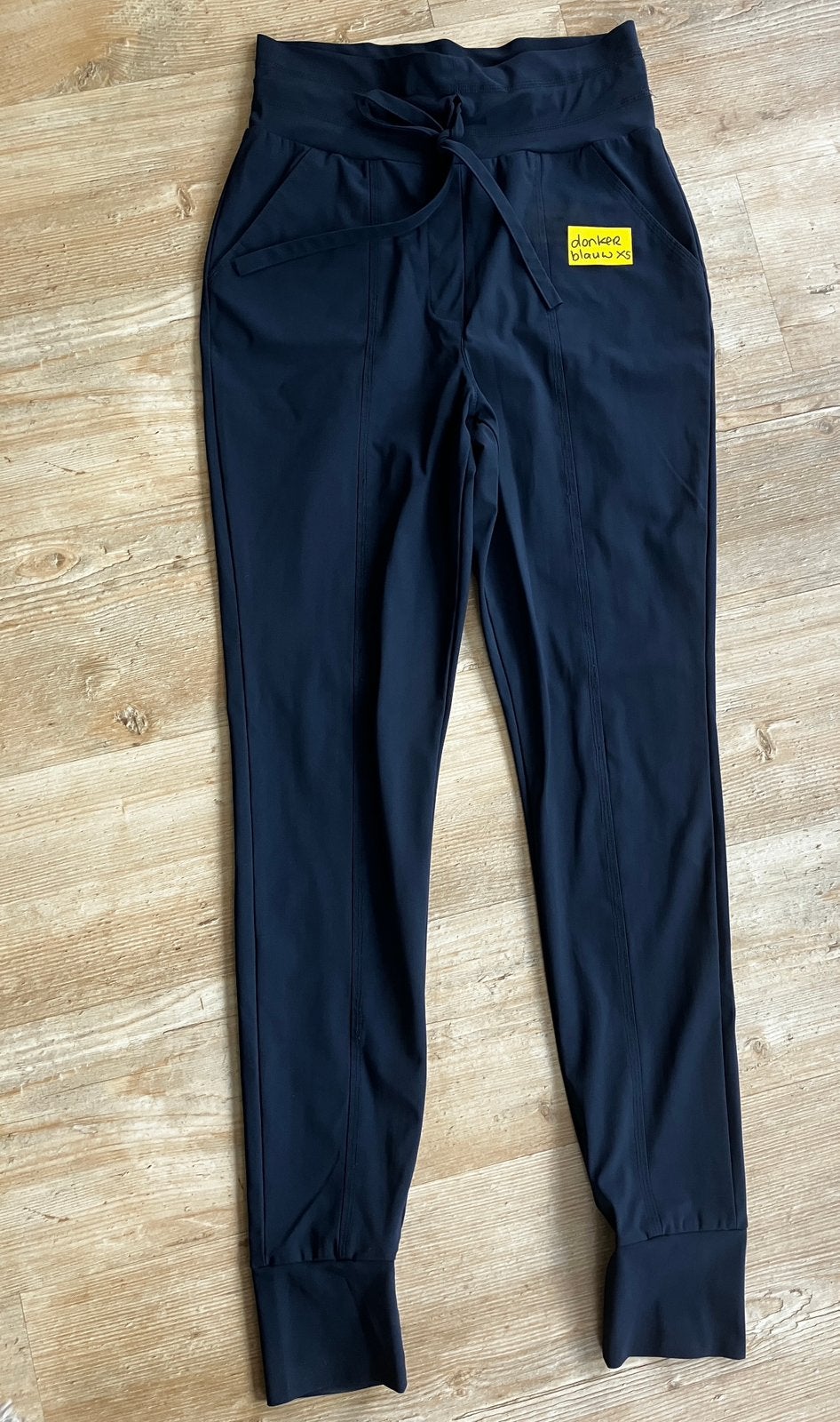 Donkerblauwe broek van Studio Anneloes, maat XS, Studio Anneloes, Blauw, Ophalen of Verzenden, Zo goed als nieuw